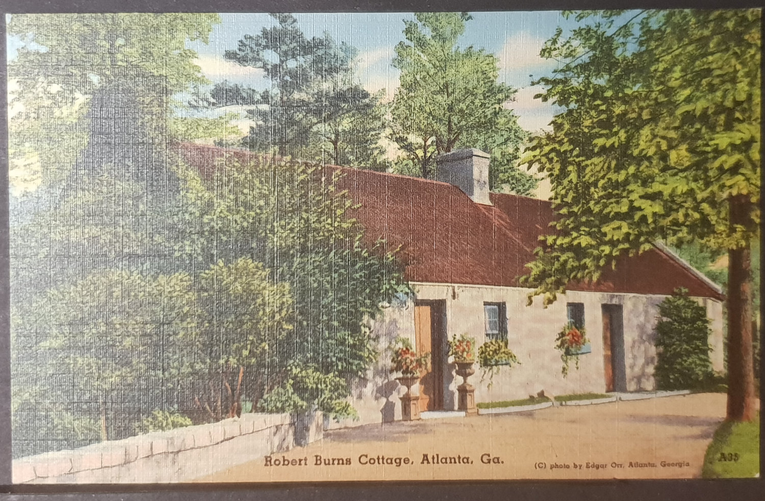 (image for) postcard USA - GA - Georgia #0017